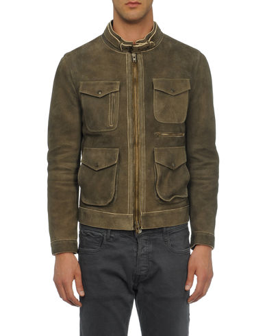 ZOOM COLLECTION PRIVĒE? - Leather outerwear