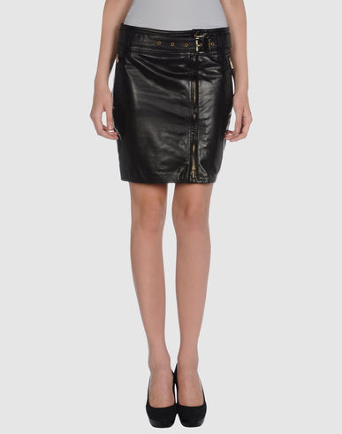 ZOOM WHO*S WHO - Leather skirt
