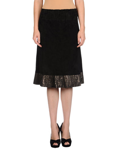 ZOOM DROMe - Leather skirt