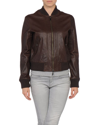 ZOOM STEFANEL - Leather outerwear