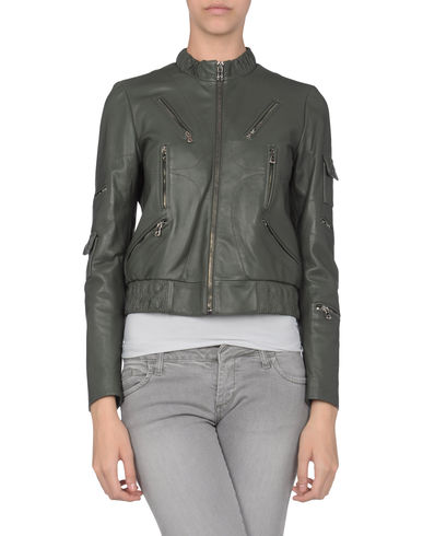 ZOOM DOLCE & GABBANA - Leather outerwear
