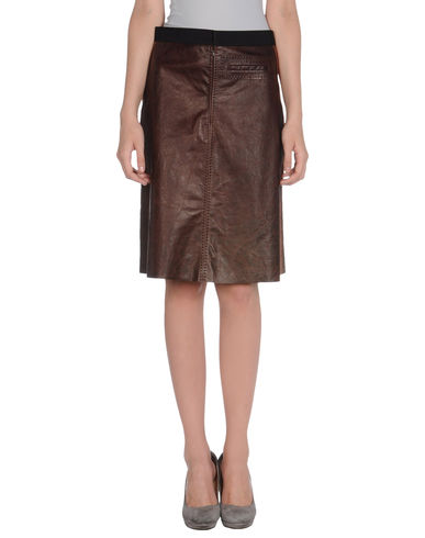 ZOOM CHLOÉ - Leather skirt