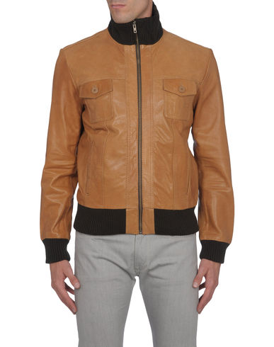 ZOOM JACK & JONES - Leather outerwear