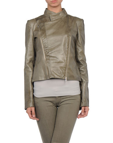 ZOOM DMAJUSCULE - Leather outerwear