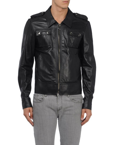 ZOOM LES HOMMES - Leather outerwear