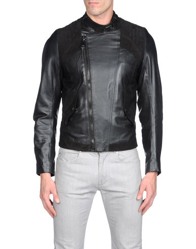 ZOOM LES HOMMES - Leather outerwear