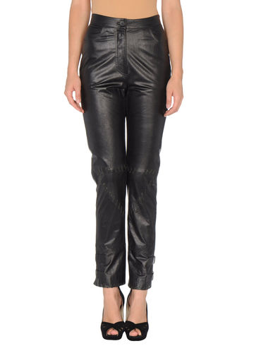 ZOOM PACO RABANNE - Leather pants