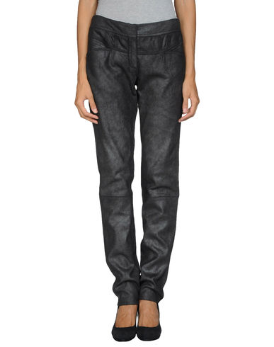 ZOOM ROBERTO CAVALLI - Leather pants