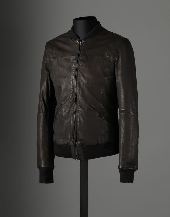 NAPPA LEATHER JACKET
- Leather outerwear - Dolce&Gabbana - Winter 2015 NAPPA LEATHER JACKET
- Leather outerwear - Dolce&Gabbana - Winter 2015