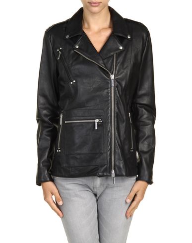 ZOOM ARMANI JEANS - Leather outerwear