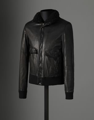 BUFFALO LEATHER JACKET
- Leather outerwear - Dolce&Gabbana - Winter 2014 BUFFALO LEATHER JACKET
- Leather outerwear - Dolce&Gabbana - Winter 2014