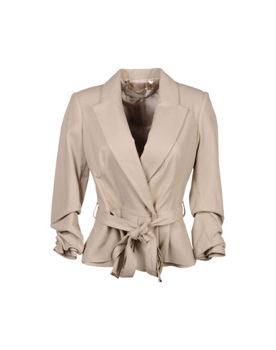 ZOOM ELISABETTA FRANCHI GOLD - Leather outerwear