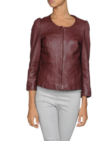 ZOOM CHEMINS BLANCS - Leather outerwear