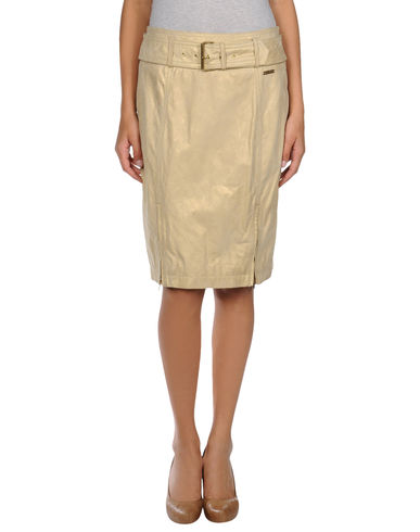 ZOOM GALLIANO - Leather skirt