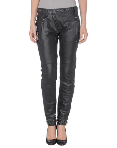 ZOOM DSQUARED2 - Leather pants