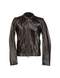 DIESEL BLACK GOLD - Leather outerwear