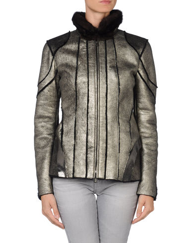 ZOOM ROBERTO CAVALLI - Leather outerwear