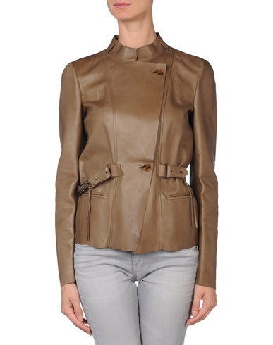ZOOM ROBERTO CAVALLI - Leather outerwear
