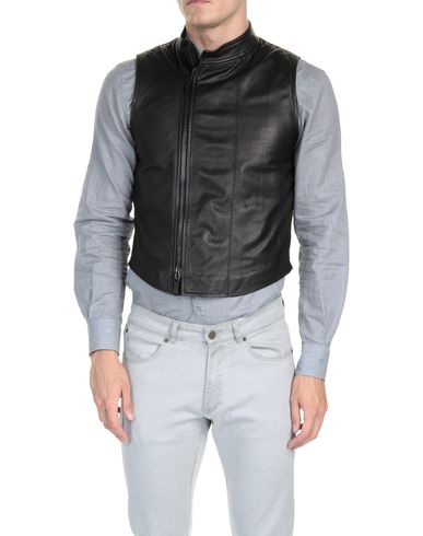 ZOOM GIORGIO ARMANI - Leather outerwear