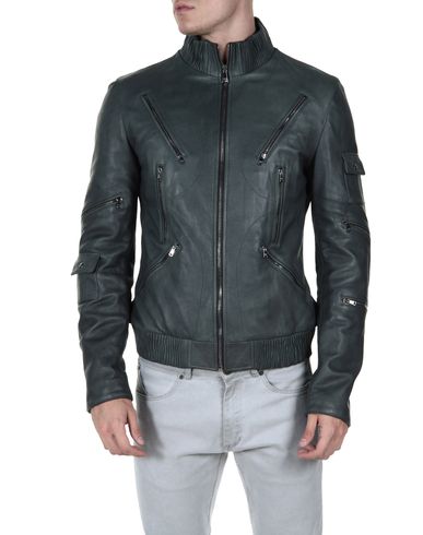 ZOOM DOLCE & GABBANA - Leather outerwear