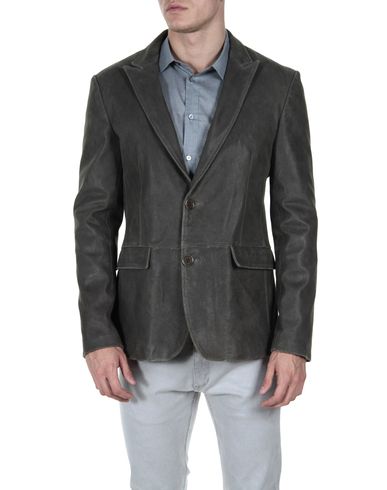 ZOOM EMPORIO ARMANI - Leather outerwear