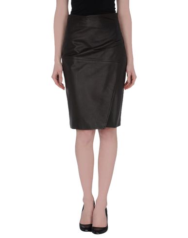 ZOOM PAUW - Leather skirt
