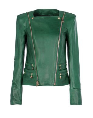 Manteau en cuir Femme - BALMAIN