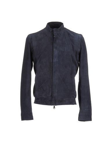 ZOOM GREY DANIELE ALESSANDRINI - Leather outerwear