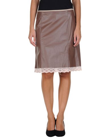 ZOOM MARC JACOBS - Leather skirt