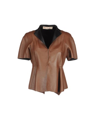 ZOOM MARNI - Leather outerwear
