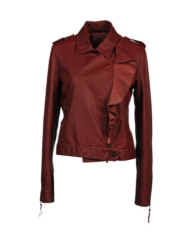 ZOOM TWIN-SET Simona Barbieri - Leather outerwear