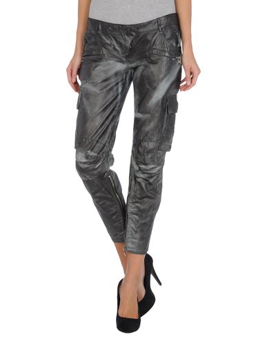 ZOOM BALMAIN - Leather pants