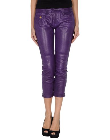 ZOOM DSQUARED2 - Leather pants