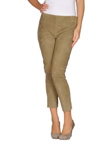 ZOOM RALPH LAUREN BLACK LABEL - Leather pants