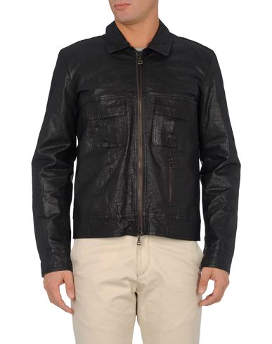 ZOOM DANIELE ALESSANDRINI HOMME - Leather outerwear