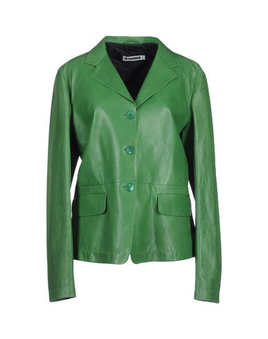 ZOOM JIL SANDER - Leather outerwear