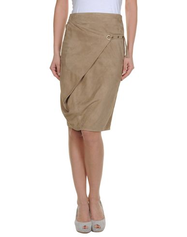 ZOOM BRUNELLO CUCINELLI - Knee length skirt