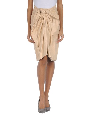 ZOOM THE ROW - Leather skirt