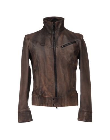 ZOOM EMPORIO ARMANI - Leather outerwear