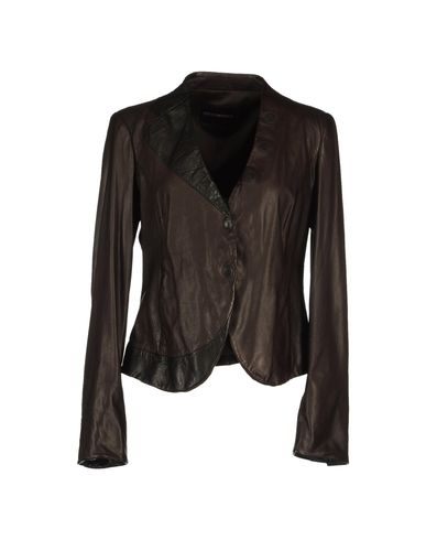 ZOOM EMPORIO ARMANI - Leather outerwear