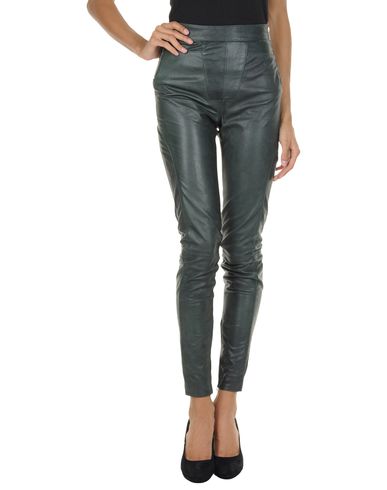 ZOOM DSQUARED2 - Leather trousers