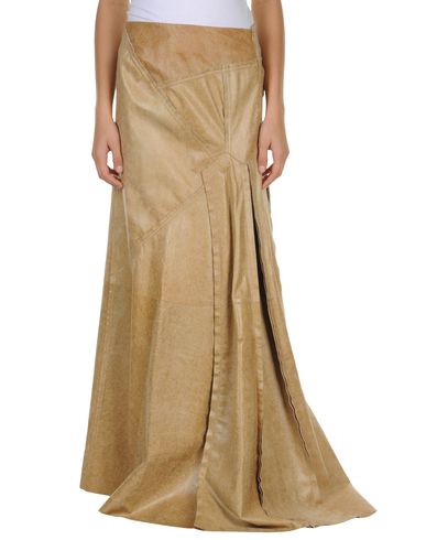 ZOOM DONNA KARAN - Leather skirt