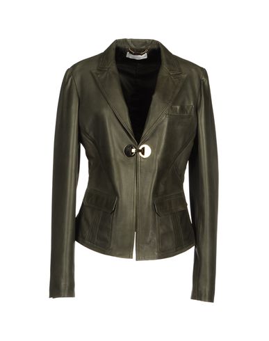 ZOOM VERSACE COLLECTION - Leather outerwear