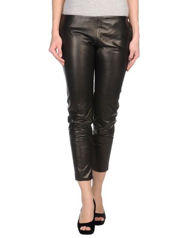 ZOOM DSQUARED2 - Leather pants