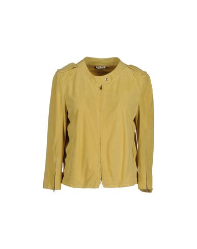 ZOOM MIU MIU - Leather outerwear