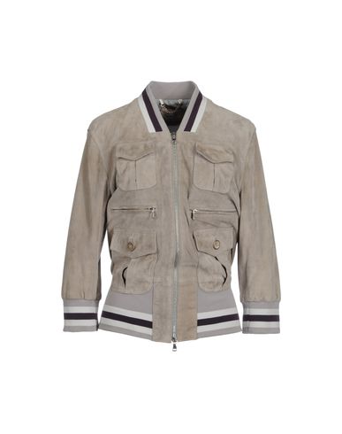 ZOOM DANIELE ALESSANDRINI DENIM - Leather outerwear