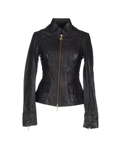 ZOOM CLASS ROBERTO CAVALLI - Leather outerwear