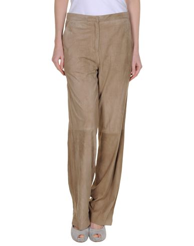 ZOOM BRUNELLO CUCINELLI - Leather pants