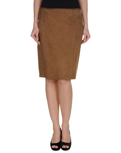 ZOOM MARELLA - Leather skirt