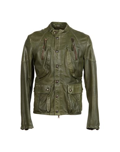 ZOOM JUST CAVALLI - Leather outerwear